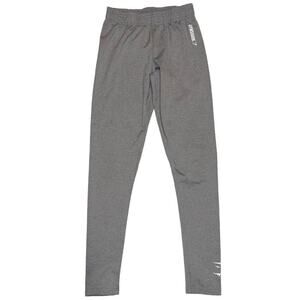 Gymshark Elastic Waistband Athletic Athleisure Gray Jogger Leggings S